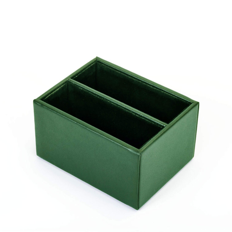 Red Barrel Studio® Comiskey Leather Rectangle 0 Piece Coaster Holder